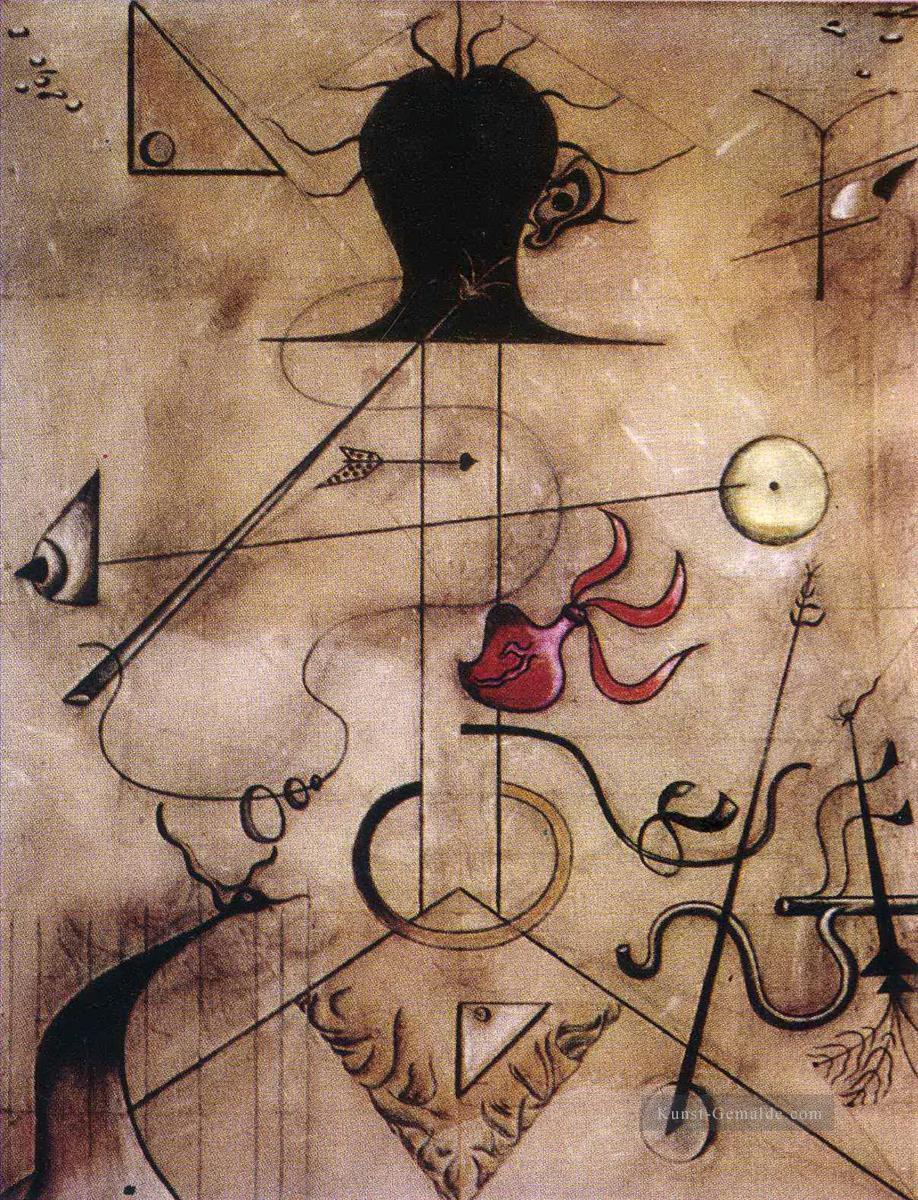Porträt de Frau K Joan Miró Ölgemälde
